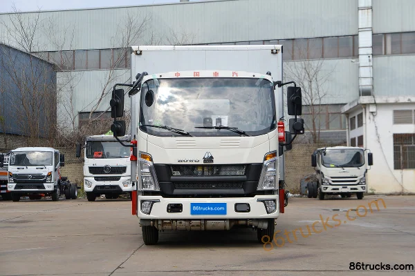 Sinotruk HOWO Hanjiang 140 hp 4X2(6 wheels) 4.15m Hanjiang Miscellaneous Dangerous Goods Van Truck (Chufei Brand) Exterior (2) | 86Trucks