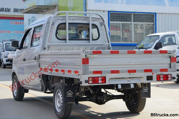 Changan Kuayue Xinbao T3 Standard Edition 1.5L Gasoline 112hp 4X2(6 wheels) 2.22m Double Row Flatbed Mini Truck (Single Rear Wheel)(China VI