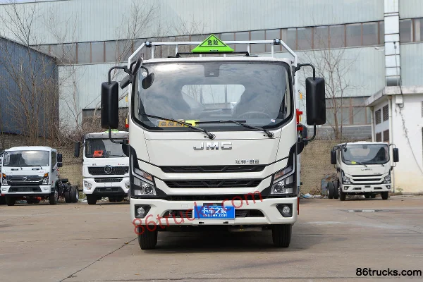 JMC Kaiyun+ 129 hp 4x2(6 wheels) 4.2m Gas Cylinder Transport Truck (Chufei Brand) Exterior (2) | 86Trucks