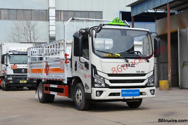 JMC Kaiyun+ 129 hp 4x2(6 wheels) 4.2m Gas Cylinder Transport Truck (Chufei Brand) Exterior