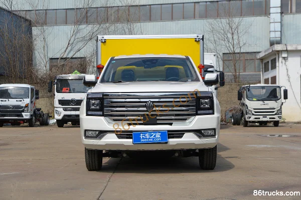 JMC Da Dao Pursuer 177 hp 4X4(6 wheels) 2.56m Explosive Transport Truck (Chufei Brand) Exterior (2) | 86Trucks