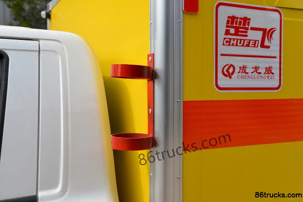 JMC Da Dao Pursuer 177 hp 4X4(6 wheels) 2.56m Explosive Transport Truck (Chufei Brand) Body (3) | 86Trucks