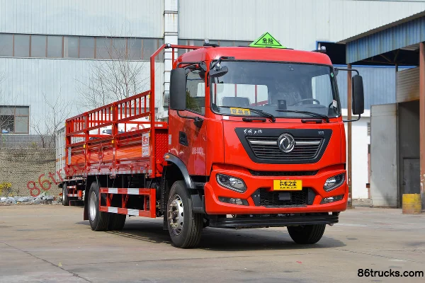 Dongfeng Tianjin KR 210 hp 4x2(6 wheels) 6.8m gas cylinder transport truck (Chufei brand) Exterior