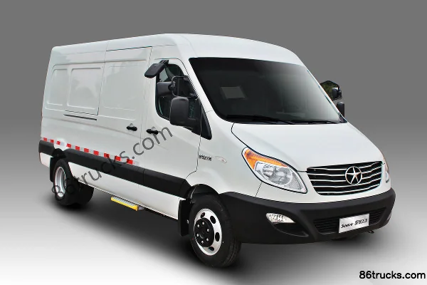 JAC 5 Series Star Logistics 2.0T Diesel 129 hp 3-Seat Mid Roof Panel Van Exterior