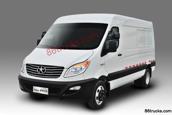JAC 5 Series Star Logistics 2.0T Diesel 129 hp 3-Seat Mid Roof Panel Van Exterior (2) | 86Trucks