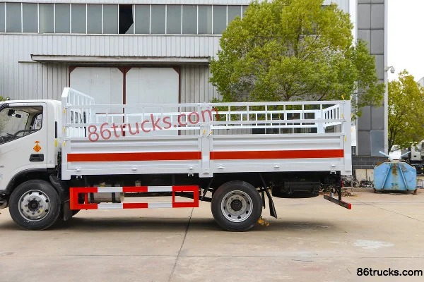 Foton Aumark S3 156hp 4X2(6 wheels) 5.15m gas cylinder transport truck (Chufei brand) Body (2) | 86Trucks
