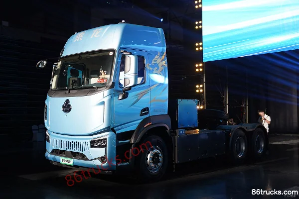 Dongfeng Yiwei 5 6X4(10 roues) tracteur routier électrique pur Extérieur (3) | 86Trucks