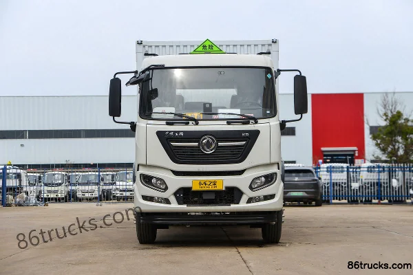 Dongfeng Tianjin KR 210hp 4X2(6 wheels) 6.8m flammable liquid van truck (Chufei brand) Exterior (2) | 86Trucks