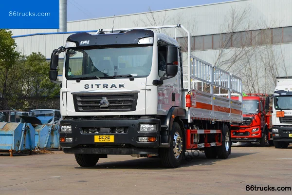 Sinotruk Sitrak C5H 250hp 4X2(6 wheels) 6.8m Gas Cylinder Transport Truck (Chufei Brand) Exterior (3) | 86Trucks