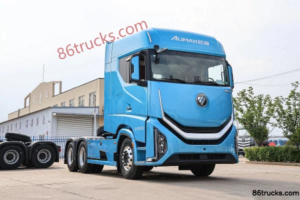 Auman Galaxy 9 14.5L Diesel 680hp 6X4(10 wheels) ZF 12-Speed AMT Automatic Tractor Truck Exterior