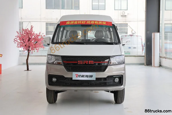 SRM Xinyuan New Haishi X30L 2025 model Wealth Edition 1.5L gasoline 110hp 6-seat central air conditioning light bus Exterior (2) | 86Trucks