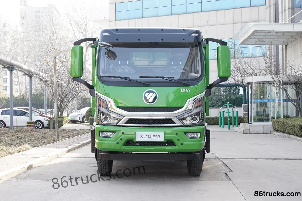 Foton Big King Kong ES3EV 4X2(6 wheels) Dual Lift 153 Rear Axle 3.8m Day Cab Pure Electric Dump Truck CATL 140.95kWh Exterior (2) | 86Trucks