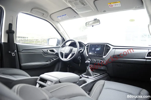 Qingling Isuzu T30 Standard 3.0T diesel 143 ch manual 2WD long wheelbase double cab pickup Châssis (3) | 86Trucks