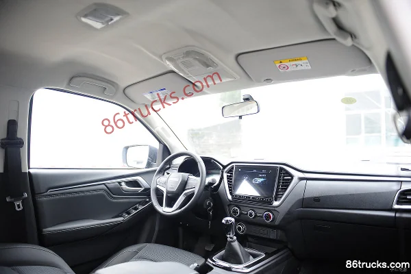 Qingling Isuzu T30 Standard 3.0T diesel 143 ch manual 2WD long wheelbase double cab pickup Châssis (4) | 86Trucks