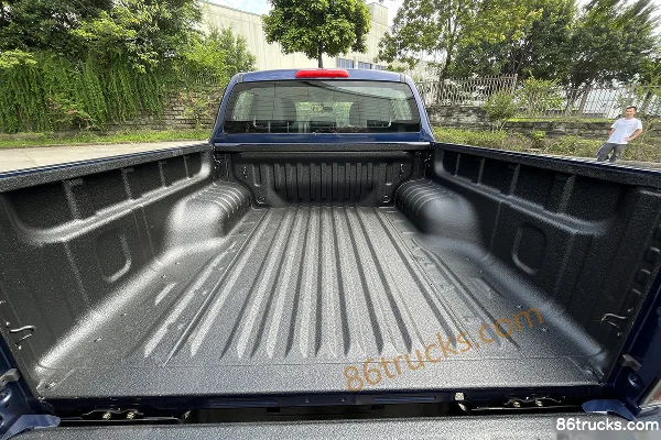 Qingling Isuzu T30 Standard 3.0T diesel 143 ch manual 2WD long wheelbase double cab pickup Carrosserie (1) | 86Trucks