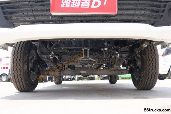 Changan Kuayue D1 luxe 1,6L CNG 105 ch 4X2(6 roues) Landai 5 vitesses 2,8 m camion plateau double cabine Châssis (1) | 86Trucks