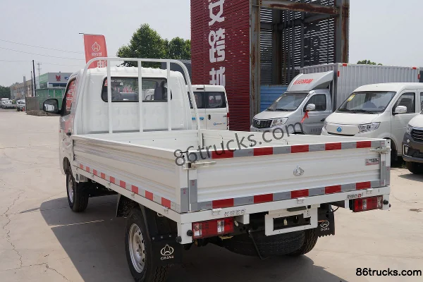 Changan Kuayue D1 luxe 1,6L CNG 105 ch 4X2(6 roues) Landai 5 vitesses 2,8 m camion plateau double cabine Carrosserie (3) | 86Trucks