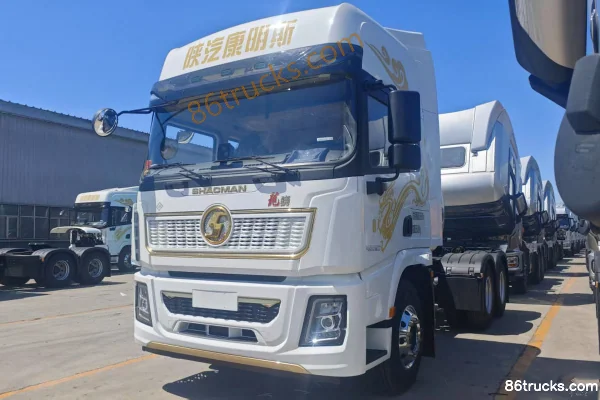 SHACMAN Cummins Longxiao 11.8L LNG 490hp 6X4(10 wheels) Fast Gear 12-Speed Tractor Truck Exterior