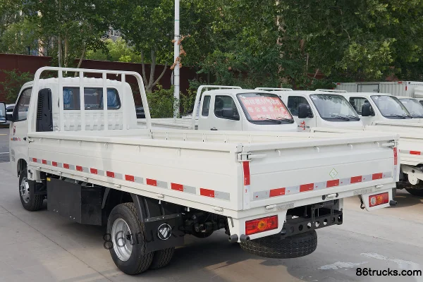 Foton Xiangling M2 Pro 2,0 L 122 ch 4X2(6 roues) CNG 4 m cabine simple plateau micro camion Carrosserie (3) | 86Trucks
