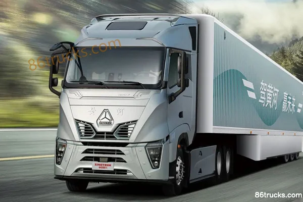 Sinotruk H7 13L Diesel 580 hp 6X4(10 wheels) Tractor Truck Exterior