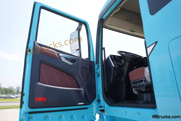 SANY Truck Jiangshan SE Standard Load Edition 6X4(10 wheels) Battery Swap Electric Tractor Truck Mota 588kWh Cab (1) | 86Trucks