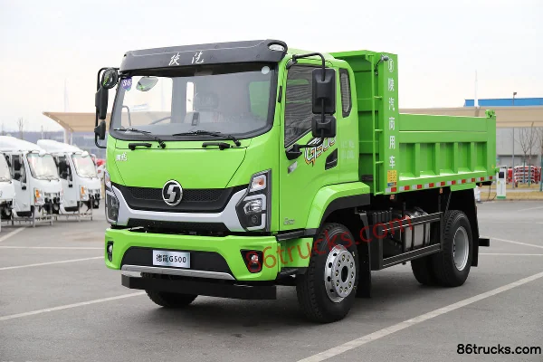 SHACMAN Commercial Vehicle Delong G500 Composite Edition 4.3L Diesel 240hp 4X2(6 wheels) Fast Gear 10-speed 3.75m Dump Truck Exterior (3)