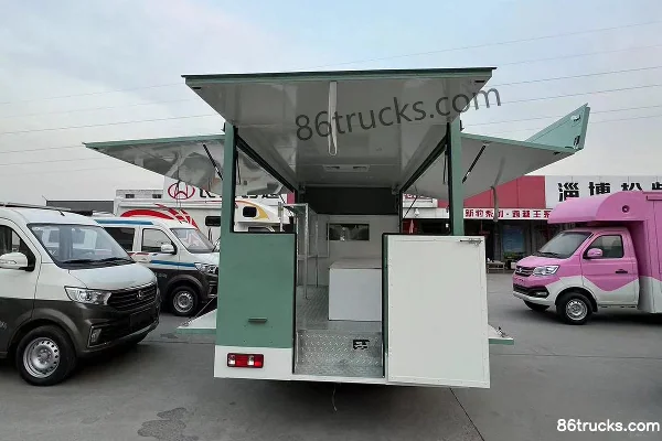 Changan Kuayue D5 Édition Luxe 1.6L essence 122 ch 4X2(6 roues) 5 vitesses 3,92 m cabine simple camion plateau utilitaire léger Extérieur (3