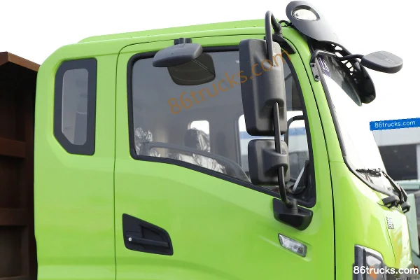 SHACMAN Commercial Vehicle Zhiyun S400 4X2(6 wheels) 3.8m Crew Cab Electric Dump Truck CATL 180.87kWh Exterior (2) | 86Trucks