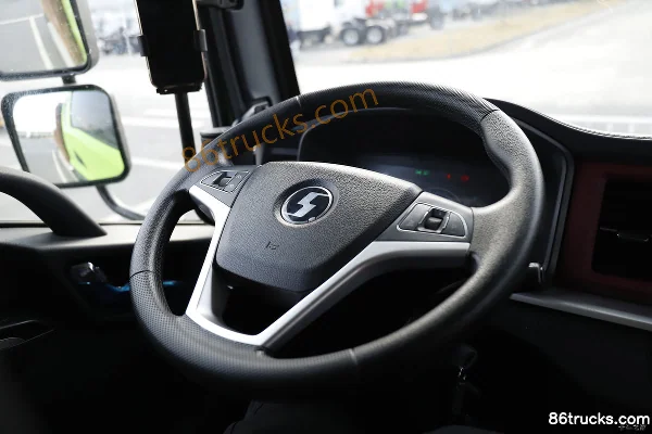 SHACMAN Commercial Vehicle Zhiyun S400 4X2(6 wheels) 3.8m Crew Cab Electric Dump Truck CATL 180.87kWh (1) | 86Trucks