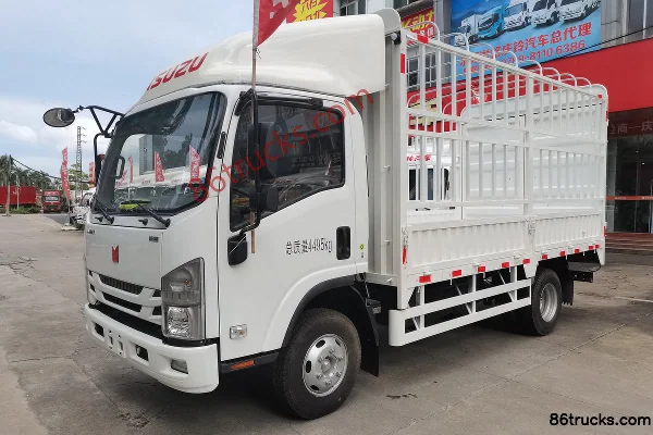 Qingling Lingka Édition standard 2,5 L diesel 131 ch 4X2(6 roues) 4,13 m camion léger à ridelles cabine simple Extérieur (3) | 86Trucks