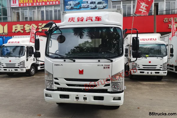 Qingling Lingka Édition standard 2,5 L diesel 131 ch 4X2(6 roues) 4,13 m camion léger à ridelles cabine simple Extérieur (2) | 86Trucks