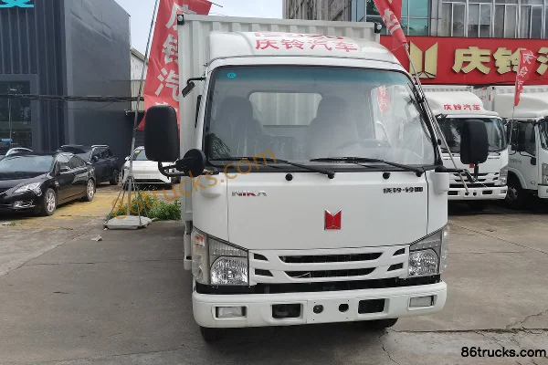Qingling Lingka 2,5L diesel 131 ch 4X2(6 roues) Isuzu 5 vitesses 3,6 m cabine simple fourgon léger Extérieur (2) | 86Trucks