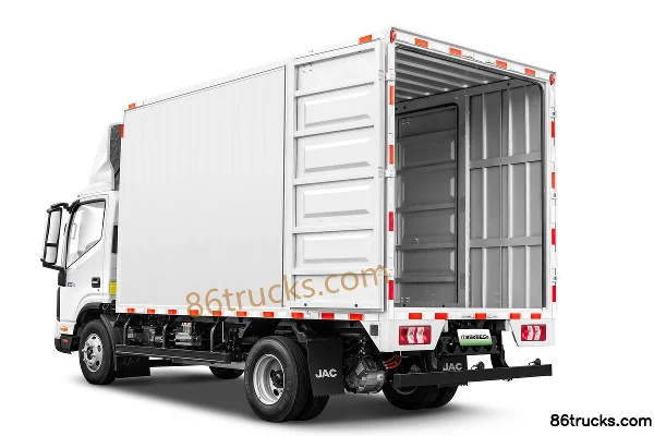 JAC ES9 4.15m Single Row Pure Electric Van Truck CATL 140.41kWh 4X2(6 wheels) Cab (1) | 86Trucks