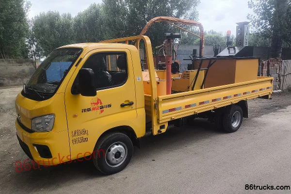 Foton M2 122 ch 4X2(6 roues) single-row road maintenance truck (Dewo Heavy Industry) Extérieur (2) | 86Trucks