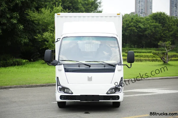 Qingling Isuzu EV100 Ling Juli Hydraulic Brake 3.9m Single Row Pure Electric Box Micro Truck CATL 53.58kWh 4X2(6 wheels) Exterior (2) | 86Tr