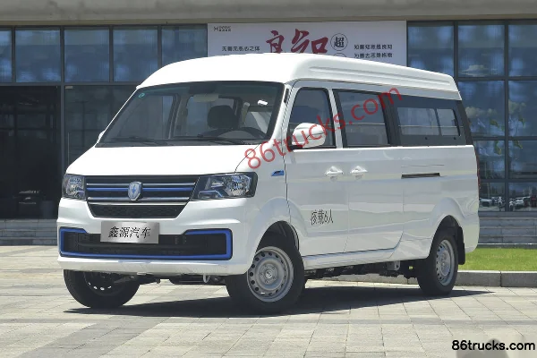 Jinbei New Lion EV 2025 Comfort 7-Seat Electric Light Bus Guoxuan 40.55kWh Exterior (3) | 86Trucks