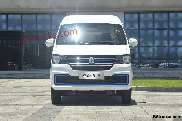Jinbei New Lion EV 2025 Comfort 7-Seat Electric Light Bus Guoxuan 40.55kWh Exterior (2) | 86Trucks