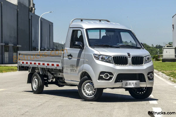 Jinbei T3 2025 Classic 1.5L Gasoline 102hp 4X2(6 wheels) Single Rear Wheel 3.1m Single Row Flatbed Mini Truck Exterior