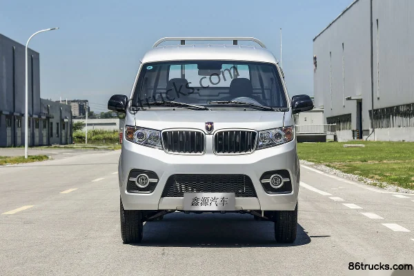 Jinbei T3 2025 Classic 1.5L Gasoline 102hp 4X2(6 wheels) Single Rear Wheel 3.1m Single Row Flatbed Mini Truck Exterior (2) | 86Trucks