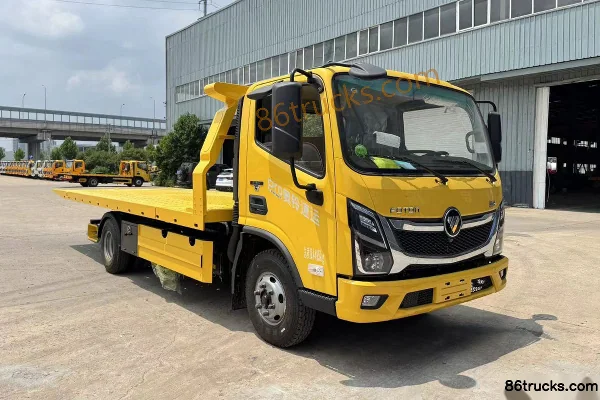 Foton Siyun Pro 163hp 4X2(6 wheels) Wrecker (Huatong Brand) Exterior