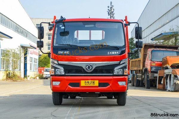 Dongfeng F6 3L Diesel 170hp 4X2(6 wheels) 8-Speed 4.1m Single Row Dump Truck Exterior (2) | 86Trucks