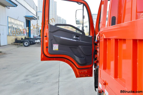 Dongfeng F6 3L Diesel 170hp 4X2(6 wheels) 8-Speed 4.1m Single Row Dump Truck Cab (2) | 86Trucks