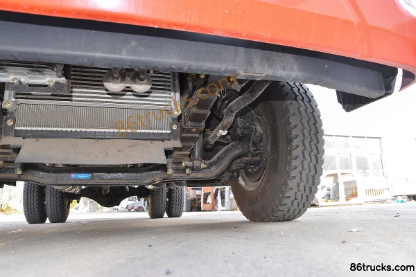 Dongfeng F6 3L Diesel 170hp 4X2(6 wheels) 8-Speed 4.1m Single Row Dump Truck Chassis (3) | 86Trucks