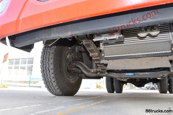 Dongfeng F6 3L Diesel 170hp 4X2(6 wheels) 8-Speed 4.1m Single Row Dump Truck Chassis (2) | 86Trucks
