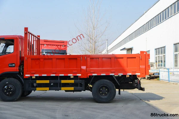 Dongfeng F6 3L Diesel 170hp 4X2(6 wheels) 8-Speed 4.1m Single Row Dump Truck Body (2) | 86Trucks