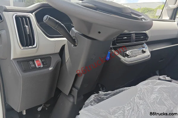 Yuejin Dana T1 Heavy-Duty Version 4.17m Single Row Pure Electric Van Light Truck CATL 140.41kWh 4X2(6 wheels) Cab (3) | 86Trucks