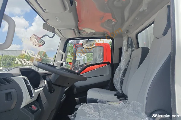 Yuejin Dana T1 Heavy-Duty Version 4.17m Single Row Pure Electric Van Light Truck CATL 140.41kWh 4X2(6 wheels) Cab (2) | 86Trucks