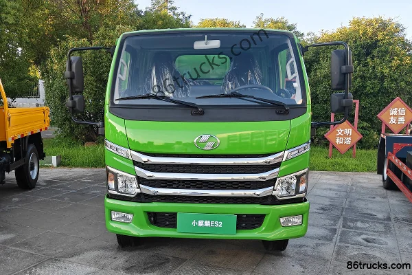 Yuejin Xiao Qilin ES2 4X2(6 roues) 3,2 m camion benne électrique pur CATL 89,12 kWh Extérieur (2) | 86Trucks