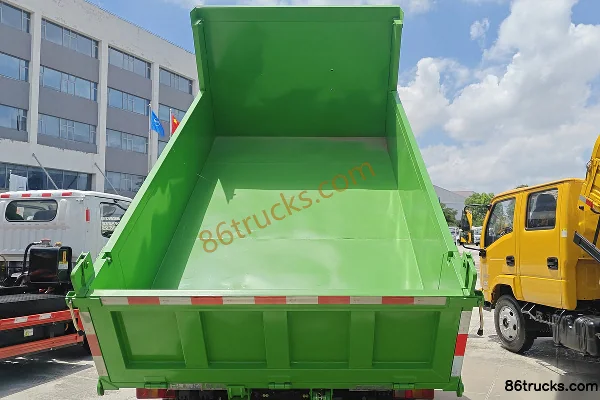 Yuejin Xiao Qilin ES2 4X2(6 roues) 3,2 m camion benne électrique pur CATL 89,12 kWh Carrosserie (3) | 86Trucks