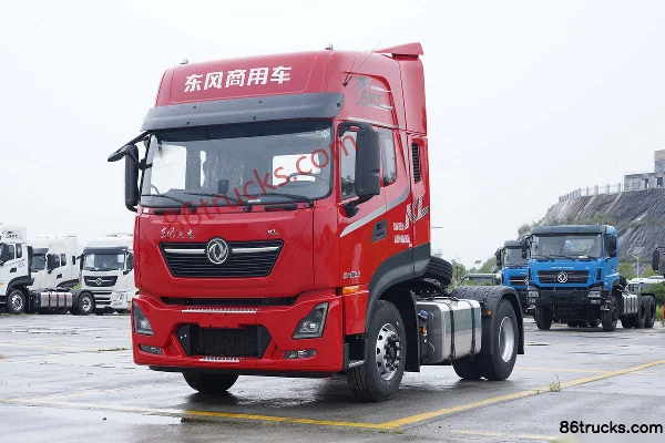 Dongfeng Tianlong KL 10.8L Diesel 490hp 4X2(6 wheels) Dongfeng 12-speed AMT Automatic Tractor Truck Exterior (3) | 86Trucks